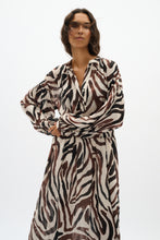Load image into Gallery viewer, Rosalie Dress (Haze Zebra)
