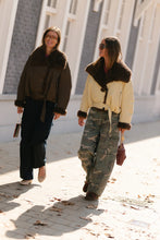 Load image into Gallery viewer, Quinn Aviator Jacket (Butter yellow)
