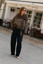 Load image into Gallery viewer, Quinn Aviator Jacket (Hot chocolate)
