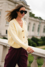 Load image into Gallery viewer, Billie-Lou Cardigan (Butter Yellow)
