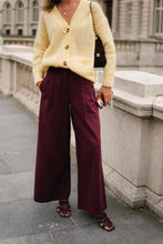 Load image into Gallery viewer, Rose Trousers (Burgundy)
