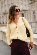 Load image into Gallery viewer, Billie-Lou Cardigan (Butter Yellow)
