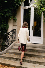 Load image into Gallery viewer, Les Jumelles Sweatshirt (Yellow/Burgundy)
