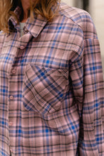 Load image into Gallery viewer, Kaia Shirt (Pink/Royal blue)

