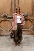 Load image into Gallery viewer, Kaia Shirt (Pink/Latte)
