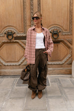 Load image into Gallery viewer, Kaia Shirt (Pink/Latte)
