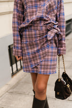 Load image into Gallery viewer, Hallie Skirt (Pink/Royal blue)
