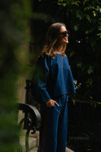 Load image into Gallery viewer, Ruby Blouse (Washed Navy)
