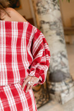 Load image into Gallery viewer, Cosette Blouse (Red/Off White)
