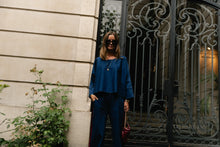 Load image into Gallery viewer, Ruby Blouse (Washed Navy)
