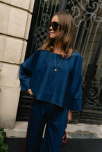 Load image into Gallery viewer, Ruby Blouse (Washed Navy)
