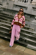 Load image into Gallery viewer, Norma Wide Velvet Pants (Orchid)
