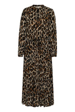 Load image into Gallery viewer, Clarie Dress (Animal Brown)
