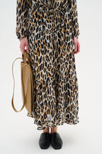 Load image into Gallery viewer, Clarie Dress (Animal Brown)

