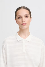 Load image into Gallery viewer, Knitty Poloshirt (White)
