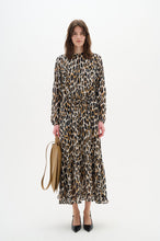 Load image into Gallery viewer, Clarie Dress (Animal Brown)
