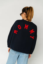 Load image into Gallery viewer, Mommy Sweater (Navy/Red)
