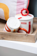 Load image into Gallery viewer, Veronica Ceramic Jar (Red Handle)
