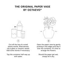 Load image into Gallery viewer, Paloma Paper Flower Vase
