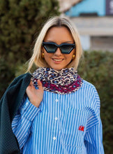 Load image into Gallery viewer, Zoi Scarf (Ivory Leopard)

