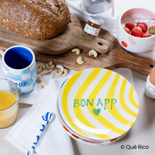 Load image into Gallery viewer, Diego Ceramic Plate (Bon App)

