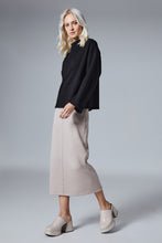 Load image into Gallery viewer, Venture Pencil Skirt (Taupe)

