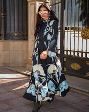 Load image into Gallery viewer, Fan Blue Dress
