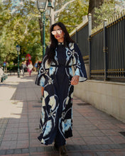 Load image into Gallery viewer, Fan Blue Dress
