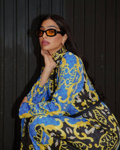 Load image into Gallery viewer, Barocco Blue Dress
