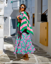 Load image into Gallery viewer, Jays Cardigan (Green &amp; Pink)
