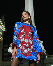 Load image into Gallery viewer, Blue Swan Mini Dress
