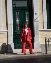 Load image into Gallery viewer, Iris Cardigan Top (Red/Pink)
