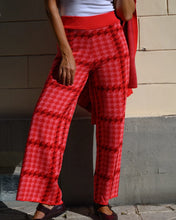 Load image into Gallery viewer, Iris Trousers (Red/Pink)
