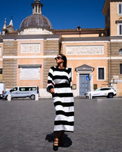 Load image into Gallery viewer, Ciara Dress (Black &amp; White)
