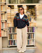 Load image into Gallery viewer, Jays Cardigan (Blue Black)
