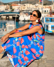 Load image into Gallery viewer, Veta Dress (Blue)
