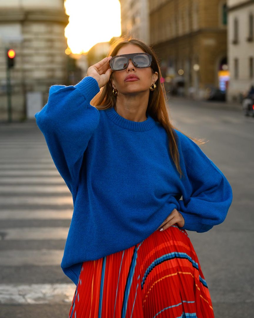 Oscar Sweater (Blue)