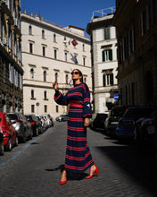 Load image into Gallery viewer, Abel Dress (Red &amp; Blue Black)
