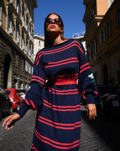 Load image into Gallery viewer, Abel Dress (Red &amp; Blue Black)
