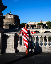 Load image into Gallery viewer, Milena Dress (Red &amp; White)
