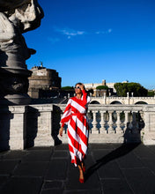 Load image into Gallery viewer, Milena Dress (Red &amp; White)
