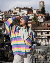 Load image into Gallery viewer, Aria Cardigan (Multi Stripes)
