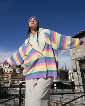 Load image into Gallery viewer, Aria Cardigan (Multi Stripes)
