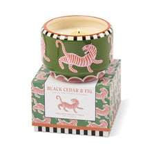 Load image into Gallery viewer, Paddywax XL A dopo "Tiger" Ceramic - Black Cedar &amp; Fig
