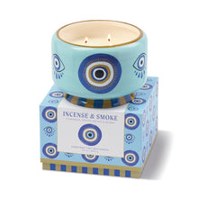 Load image into Gallery viewer, Paddywax XL A dopo "Eye" Ceramic - Incense &amp; Smoke
