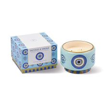 Load image into Gallery viewer, Paddywax XL A dopo "Eye" Ceramic - Incense &amp; Smoke
