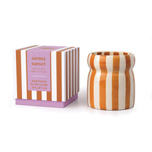Load image into Gallery viewer, Cabana Candle &quot;Sienna Sunset&quot; Rust Stripped
