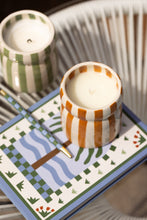 Load image into Gallery viewer, Cabana Candle &quot;Sienna Sunset&quot; Rust Stripped
