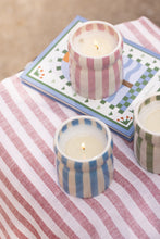 Load image into Gallery viewer, Cabana Candle &quot;Grecian Sand&quot; Lavender Stripped
