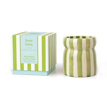 Load image into Gallery viewer, Cabana Candle &quot;Bora Bora&quot; Sage Stripped
